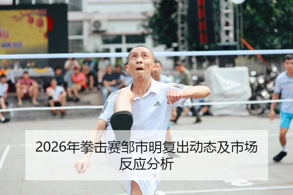 2026年拳击赛邹市明复出动态及市场反应分析